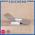 Luxury clothes garment packaging box with silk ribbon